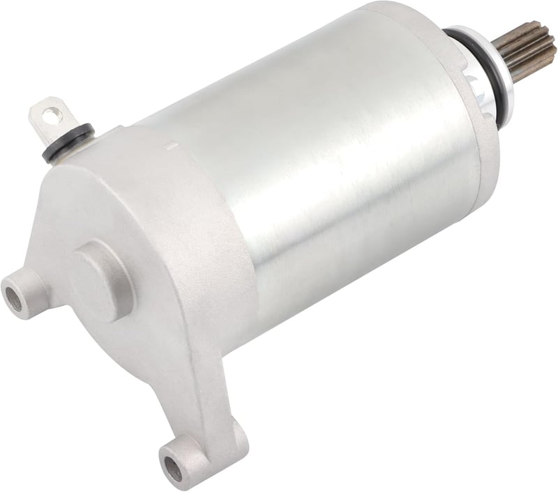 GOOFIT 10T CCW Elektromos Indítómotor VL125 250 Motorokhoz 2000-2007 Kompatibilis 31100-26F00-000 Alkatrész Csere
