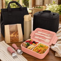 Bento obedový set: 35x vrecká + 1400ml box + 500ml fľaša + príbor + taška na desiatu + chladiaca taška 1