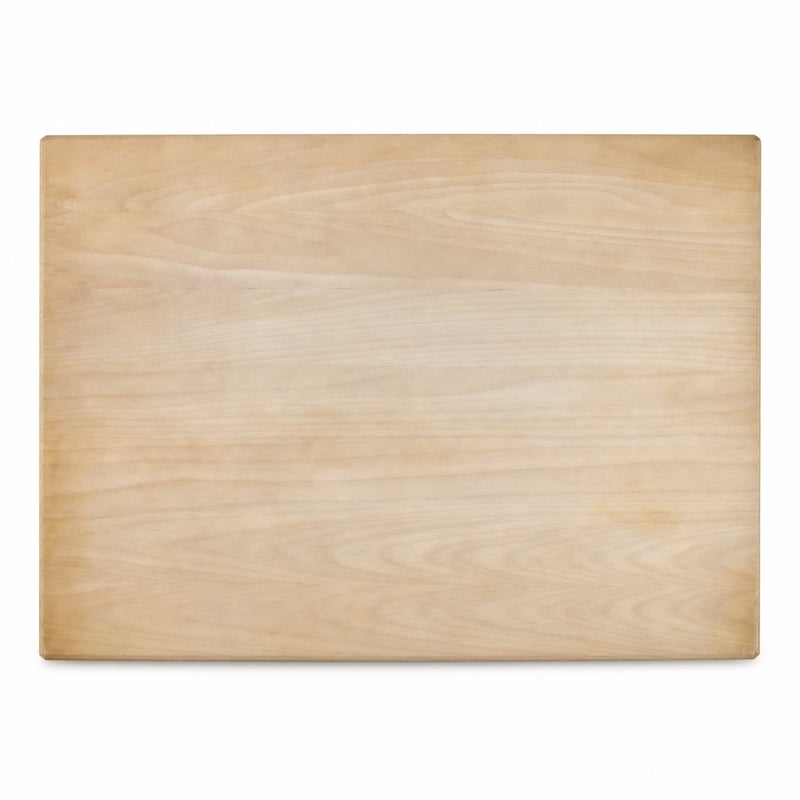 Használt ZWILLING tömör bükkfa vágódeszka 60x40x3,5 cm csúszásmentes felülettel, barna, konyhai aprítódeszka
