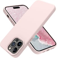 iPhone 14 Pro Púderrózsaszín Ultravékony Ütésálló Szilikon Védőtok 1
