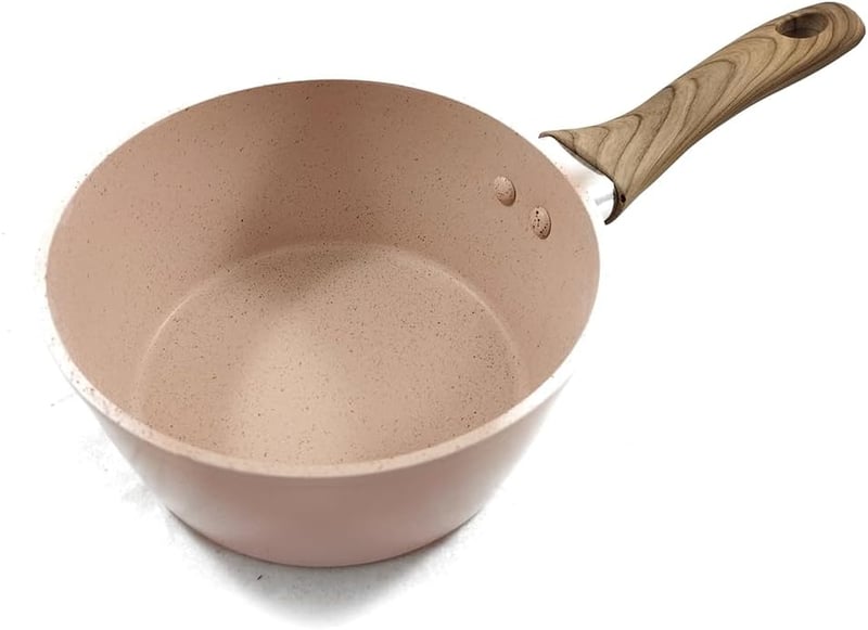 Rumplex Mini Hordozható Palacsinta és Omlett Serpenyő 14cm - Tapadásmentes Alumínium, Indukciós Főzőlappal Kompatibilis, Rózsaszín