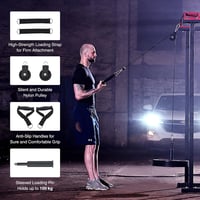 ZELUS 19 részes kábeles edzőrendszer - Tricepsz, bicepsz és hátizom erősítő 3