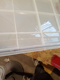 Set 4 cutii de depozitare ermetice Iris Ohyama AT-L, 50L, negru — defect, funcționalitate parțială: capac și garnitură de etanșare deteriorate (stare: vezi imaginea 2) 13
