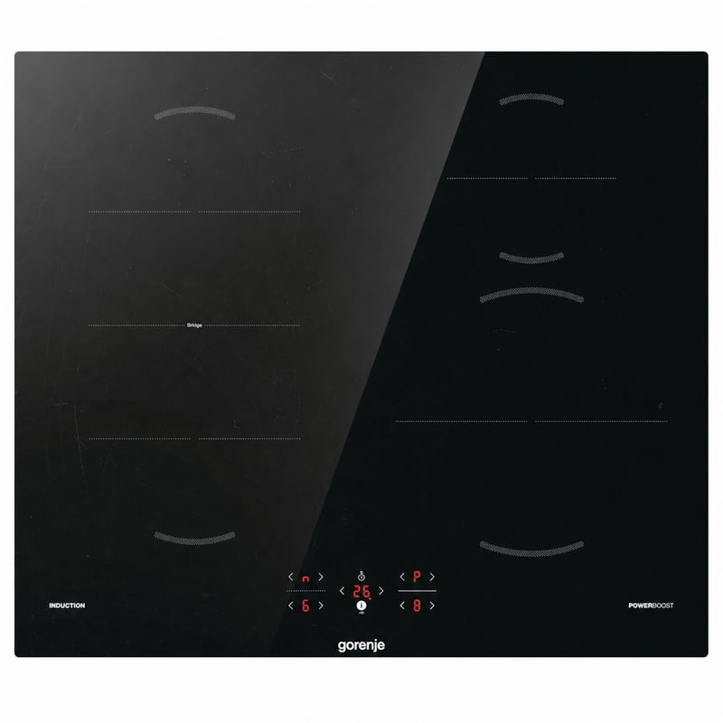 Gorenje GI621FMC indukcijska ploča za kuhanje, staklokeramička, BridgeZone, TouchControl, PowerBoost — bez kabela za napajanje, izgrebana ploča (stanje: vidi 2. sliku)