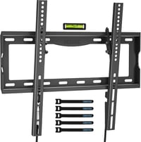 BONTEC Dönthető TV Fali Tartó 26-65 Hüvelykes LCD/LED/OLED/Plazma Televíziókhoz, 55 kg Teherbírással, VESA 400x400 mm, Vízmértékkel 1