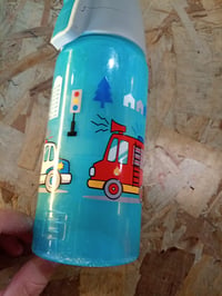 Sticlă pentru copii Sigg Viva One Police 0,5 L albastru, fără BPA, anti-scurgere, potrivită pentru băuturi carbogazoase - exterior uzat (stare: vezi a 2-a poză) 2
