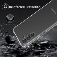 Samsung Galaxy A14 5G átlátszó tok - Megerősített sarokkal, karcolásgátló, ütésálló 4