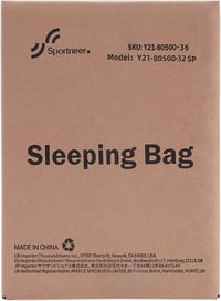 Sac de dormit Sportneer pentru adulți și copii, ușor și portabil, ideal pentru camping 10
