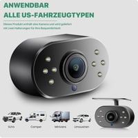 GREENAUTO 5G WiFi HD Tolatókamera 170° Látószöggel iPhone és Android Készülékekhez 4