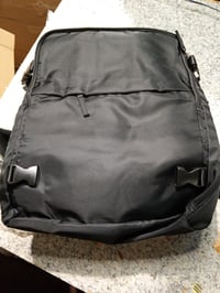 SZLX vakuumski ruksak 40x30x20 cm crni, ručna prtljaga za Ryanair i Wizz Air — poderotina od 7–8 cm na stražnjoj strani (stanje: vidi 2. sliku) 4