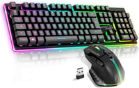 SPIRIT OF GAMER Ultimate 600 RGB vezeték nélküli gamer billentyűzet és egér szett - félmechanikus, 120 órás üzemidő, PC/PS4/PS5/Xbox kompati 1