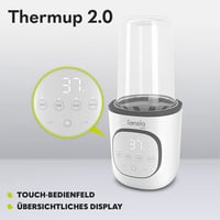 Thermup 2.0 Cumisüveg Melegítő, 5 az 1-ben Bébiétel és Folyadék Melegítő, Sterilizáló, Kiolvasztó Funkció, BPA-mentes, Túlmelegedés 6