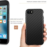 iPhone 7/8/SE Szürke-Fekete Csíkos Szilikon Védőtok 2
