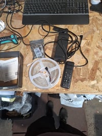 SUBOSI 10 m Smart COB LED traka RGB, 24V WiFi, prigušiva — neispravno, za dijelove: LED traka je prekinuta na dva mjesta (stanje: vidi drugu sliku) 2