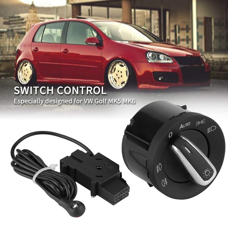 Volkswagen Golf MK5 MK6 fényszórókapcsoló és érzékelő modul - Keenso