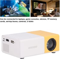 Cuifati 720P HD LED projektor, 24-60 colos vetítés, kültéri és otthoni mozizáshoz 4