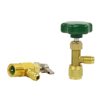 Wisepick R290 és R600A Töltőcső és Nyomásmérő Készlet Csapolószeleppel és Elzárócsapokkal - Hűtőközeg Feltöltő Szett 600 PSI Munkanyomással 4