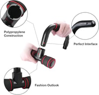Flintronic Fekvőtámasz Rudak - Csúszásmentes, Párnázott Markolatú Erősítő Eszköz 2