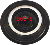 IBC tartály adapter DN40/50 golyós csappal, 32mm-es csatlakozóval - S60x6 esővízgyűjtőhöz 9