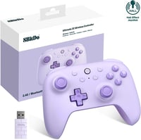8bitdo Ultimate 2C Vezeték Nélküli Kontroller Windows PC és Android Eszközökhöz - 1000 Hz, Hall-Effekt Joystick, Programozható Gombok, Turbó 1