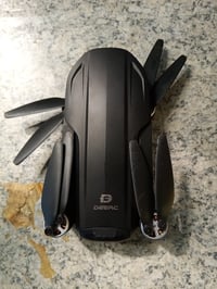 Dronă DEERC D65 cu cameră 4K EIS, gimbal pe 2 axe, GPS, funcție Follow Me, sub 249g, 26 — lipsesc accesorii (stare: vezi a 2-a fotografie) 4