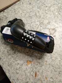 Antifurt bicicletă cu lanț ABUS Tresor 6807C, 85 cm, negru, cu cifru — pentru piese/dezmembrări: cod de blocare necunoscut (stare: vezi a 2-a imagine) 3