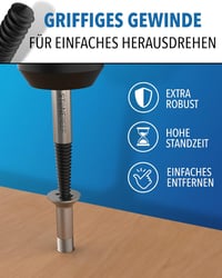 STONE REEF Profi csavarkiszedő készlet 5 részes HSS 4241 acélból 5