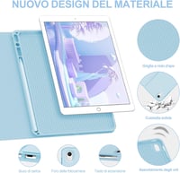 FOGARI iPad 9 Generációs Billentyűzetes Tok - Levehető Billentyűzet, Ceruza Tartó, 10.2" Védőtok iPad 9/8/7 és iPad Pro 10.5 Modellekhez 3