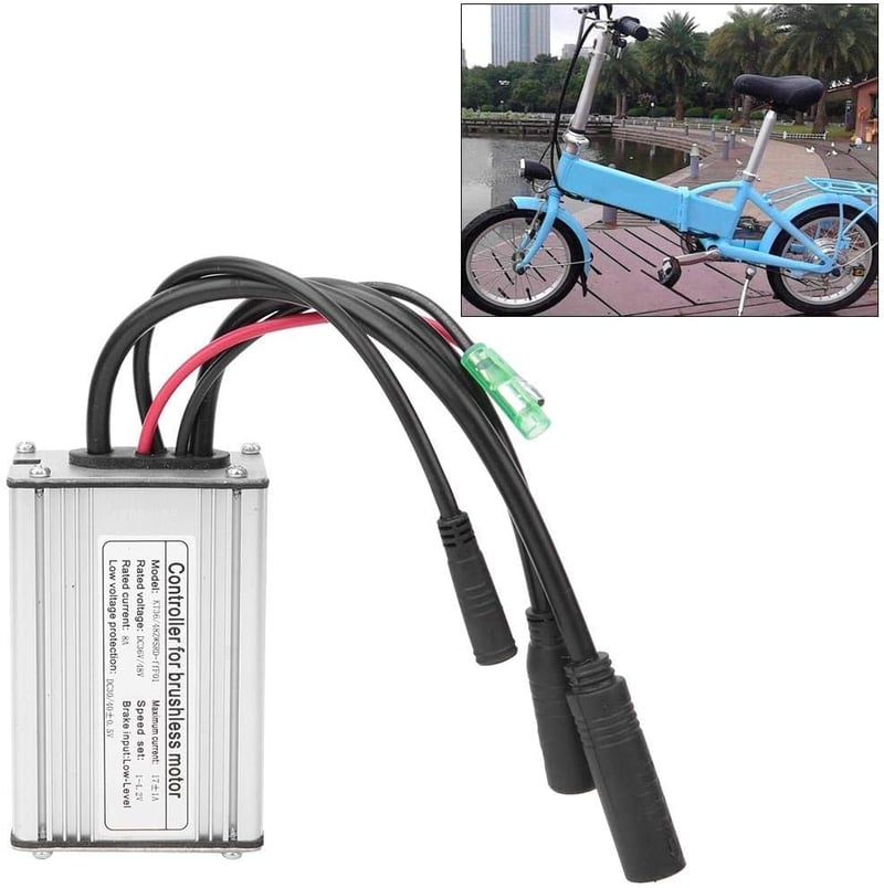 MAGT 36V/48V E-bike vezérlő, bürstenlos motorhoz, Hall szenzorral