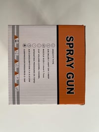 Pindex HVLP festékszóró pisztoly 3 fúvókával és 1000ml-es alumínium tartállyal 10