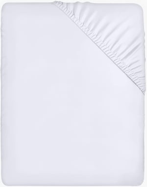 Utopia bijela plahta s gumicom od mikrovlakana 200x200 cm, visina 35 cm