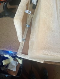 Heybly HCT203SM grebalica za mačke 35 cm, s velikim ležajem, kućicom za mačke, stupom za grebanje i plišanom lopticom, bež, rabljeno 4