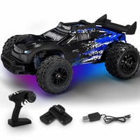 Mașină cu telecomandă PENGBU RC Monster Truck 1/14, off-road, 40 km/h, 4WD — defectă, funcționează parțial: roată dreapta față deteriorată (stare: vezi a 2-a fotografie) 1