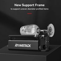 Atomstack R3 Pro 360° forgó henger lézergravírozóhoz - Pohár, henger gravírozására 4