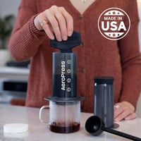 AeroPress A80 Kávéfőző - Fekete Műanyag Kézi Presszógép, 0,5 Literes Kapacitás, Vízszűrővel, Kompakt Kivitel, 249g 7