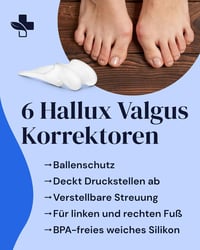 YOGAMEDIC Hallux Valgus korrekciós sín és lábujjelválasztó szett - Univerzális méret, BPA-mentes 7