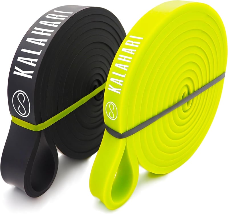 Kalahari Prémium Ellenálló Gumiszalag Szett Edzéstervvel - Fitness, Erősítés, Nyújtás