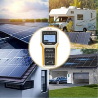 SolaMr 1600W Napelem Teszter MPPT Multiméteres LCD Kijelzővel 8