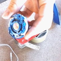 Hasbro Beyblade X Dranzer Spiral 3-80T zvrk (X-Over Project) — unikatni, rabljeni primjerak, bez pokretača — set od 1 kom. 2