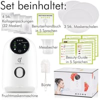 Kollagénes arcmaszk készítő gép - Természetes bőrápolás 32 tablettával 3
