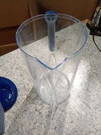 BRITA Marella XL vízszűrő kancsó kék 3,5 l szűrőbetét nélkül használt 4