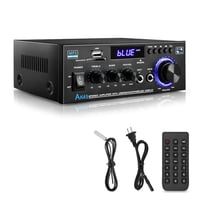 KKMOL AK45 Mini Bluetooth Sztereó Erősítő 400W, USB/SD, Távirányítóval 1