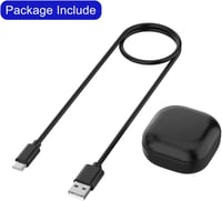 RuenTech Töltőtok Samsung Galaxy Buds Pro SM-R190 Fülhallgatóhoz - Pótlás Elveszett vagy Sérült Tokhoz - 450 mAh Kapacitás LED Jelzéssel 4