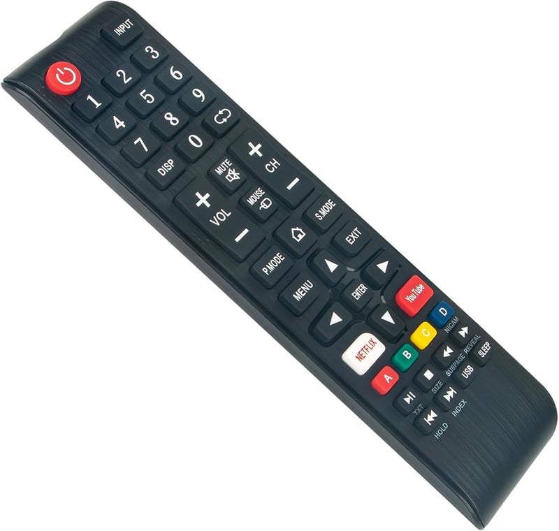 ALLIMITY Univerzális Távirányító Akai TV-hez - Kompatibilis AKTV3925T SMART SAT, AKTV3922I, AKTV3230T és Több Modellhez, 10m Hatótáv