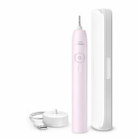 Elektrická zubná kefka Philips Sonicare Series 3100 HX4072/42, 2 ks, čierna a ružová — bez hlavíc (stav: pozri 2. obrázok) 1