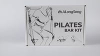 ALongSong Pilates rúd ellenállásos szalagokkal 140LBS erősítő edzéshez 8