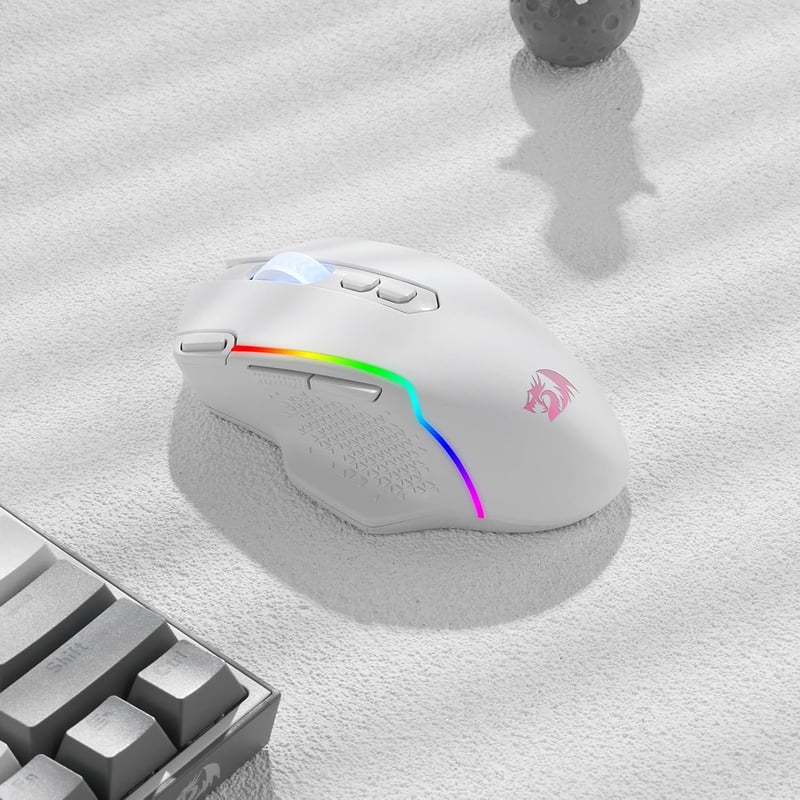 Redragon M810 Pro Wireless Gaming Egér 10000 DPI RGB Háttérvilágítással