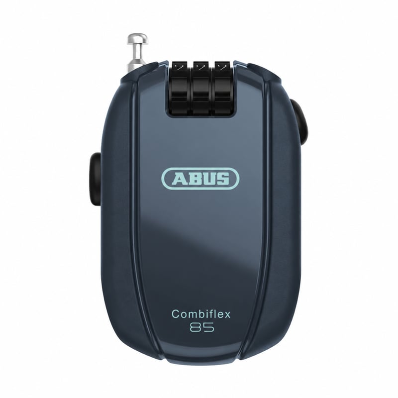 ABUS Combiflex Break 85 kábeles lakat sífelszereléshez — hibás, alkatrésznek: ismeretlen számkombináció (állapot: lásd a 2. képet)
