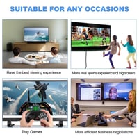 DP 1.4 Kábel 8K@60Hz 4K@144Hz 32.4Gbps Nylon Fonott - Újracsomagolt 5