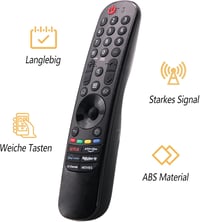 LG Smart TV távirányító - AN-MR21GA helyettesítő, Netflix és Prime gombokkal 3